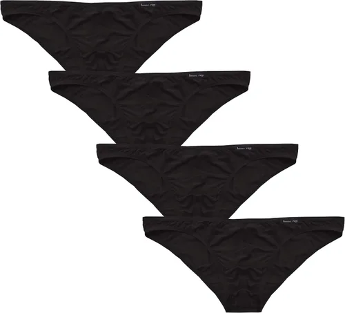 Vista 16 de WINDAY Calzoncillos de hombre Transpirable Hielo Seda Triángulo Bikinis y Escritos D318 1 paquete negro1