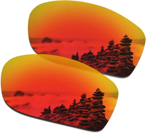 Vista 2 de SmartVLT Juego de 5 lentes de repuesto para hombre Oakley Fives Squared Sunglass Combo Pack S02