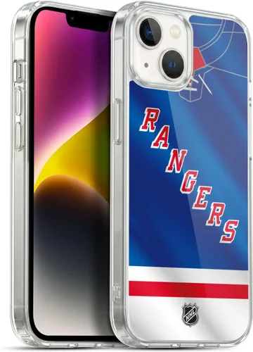 Vista 195 de Head Case Designs Funda de gel suave con licencia oficial de la NHL Camouflage New York Rangers compatible con Apple iPhone 7 Plus/iPhone 8 Plus