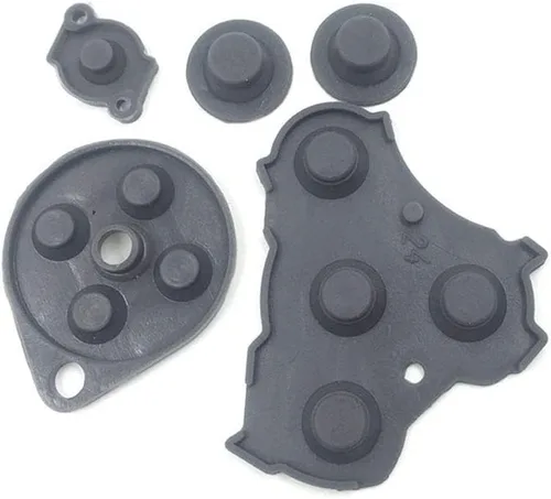 Vista 4 de Replacement Silicone Rubber Pad Conductive for Gamecube NGC Controller Conductive Silicone Button Pad