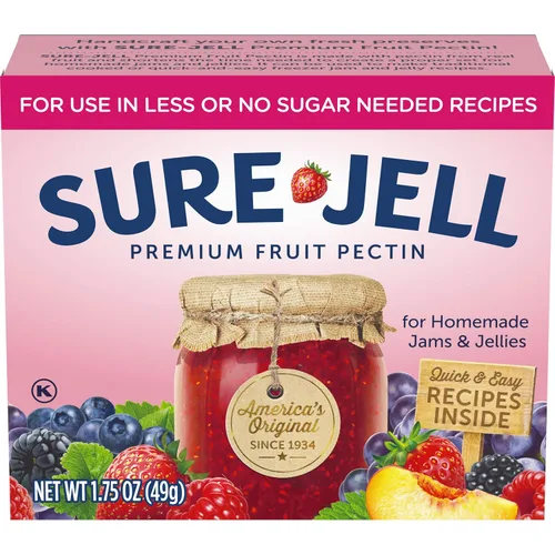 Vista 9 de Sure-Jell MCP - Pectina de frutas prémium para mermeladas caseras, gelatinas y conservas, espesante de frutas y agente gelificante, fórmula