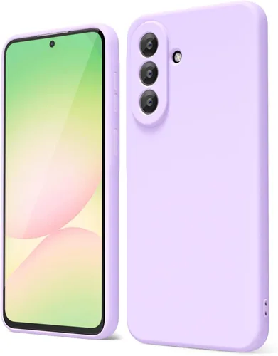 Vista 256 de oakxco Funda para teléfono Samsung Galaxy A12 con agarre de silicona líquida, linda delgada fina suave cubierta de gel de goma TPU lisa para mujeres