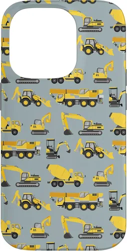 Vista 17 de Fun Construction Vehicles Truck Pattern Case for iPhone 17