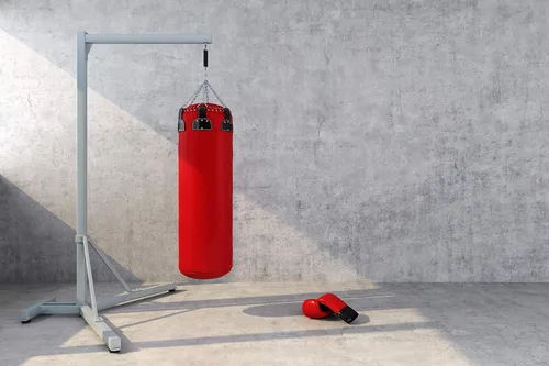 Vista 7 de Kit de columpio para silla – resorte, resistente, 2 mosquetones, cuerda de seguridad – Accesorios de suspensión para bolsas de boxeo, asiento