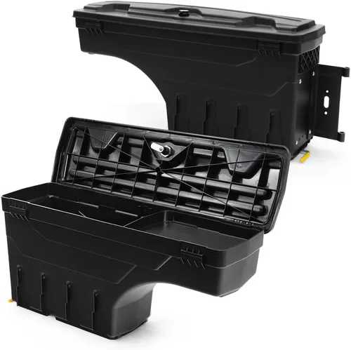Vista 12 de GRAND ORANGE Caja de herramientas con cerradura para caja de almacenamiento de caja de camiones