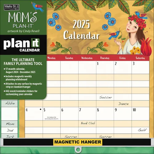 Vista 6 de Calendario Plan-It™ 2024 de WSBL Mom's (24997009167)
