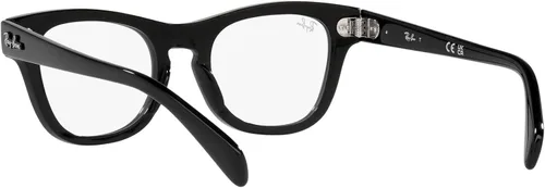 Vista 6 de Ray-Ban Marcos cuadrados para anteojos con receta Ry9707v para niños jóvenes, Negro (blackDemo Lens)