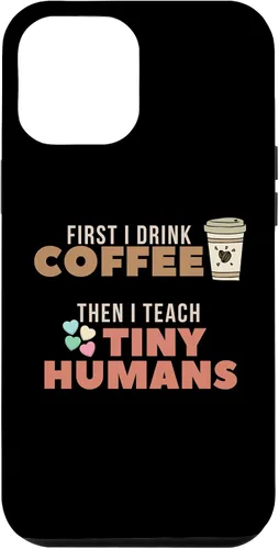 Vista 6 de Funda para iPhone 15 I Teach Tiny Humans Back to School Preescolar Daycare Teacher Case
