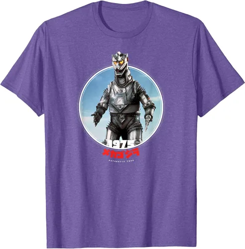 Vista 55 de Godzilla Mechagodzilla 1975 Icons of Toho T-Shirt Asphalt Grey