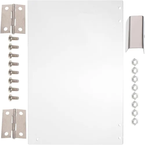 Vista 8 de Ciieeo Máquina de palomitas de maíz de repuesto de panel transparente de PVC grueso para uso comercial, fácil de instalar, accesorios para hacer