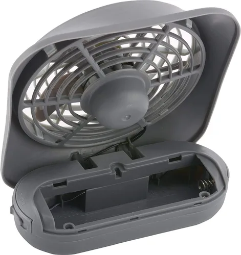 Vista 6 de O2COOL - Circulador de aire para escritorio de 5 pulgadas, portátil, con batería FA