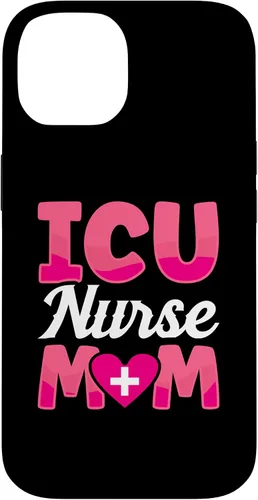 Vista 4 de iPhone 16 Icu Nurse Mom Nursing Ice Hospital Intensive Care Mother Case