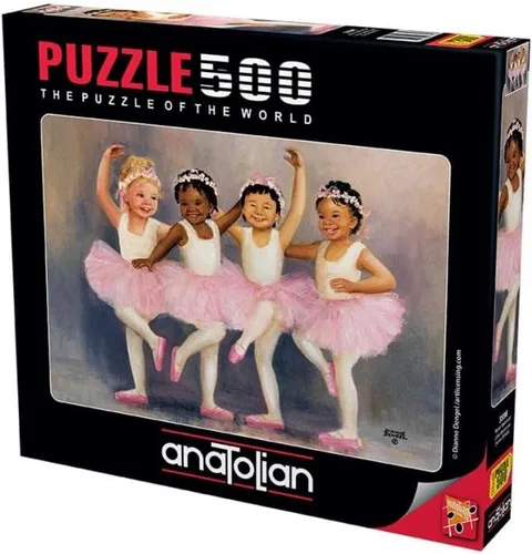 Vista 8 de Anatolian Puzzle - Bailarina y su cachorro, rompecabezas de 1000 piezas, #1115