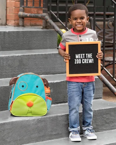 Vista 115 de Skip Hop - Mochila para preescolar, colección Zoo, para niños pequeños de 3 a 4 años, diseño de llama