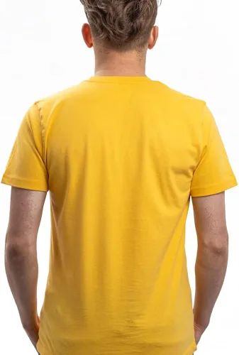 Vista 2 de SHOHELL Camisetas sólidas para hombre - Algodón puro con cuello redondo