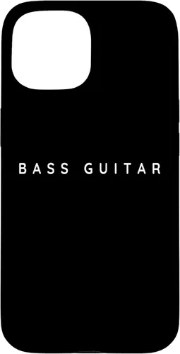 Vista 5 de Bass Guitar Players Contemporary Font / Musical Instrument Case for iPhone 16
