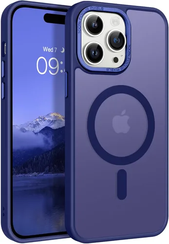 Vista 11 de BENTOBEN Funda magnética para iPhone 14 Pro [compatible con Magsafe] translúcida mate 14 Pro, delgada, a prueba de golpes, para mujeres, hombres