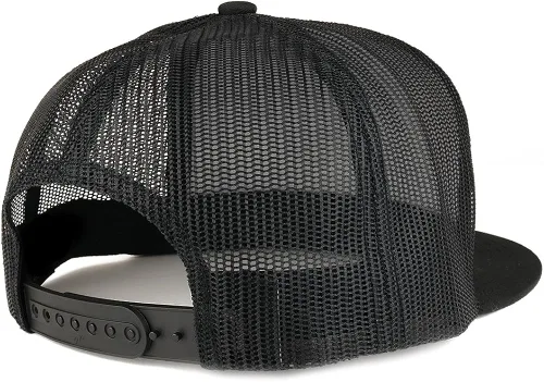 Vista 2 de Trendy Apparel Shop FLL Fort Lauderdale Embroidered 5 Panel Flatbill Trucker Cap