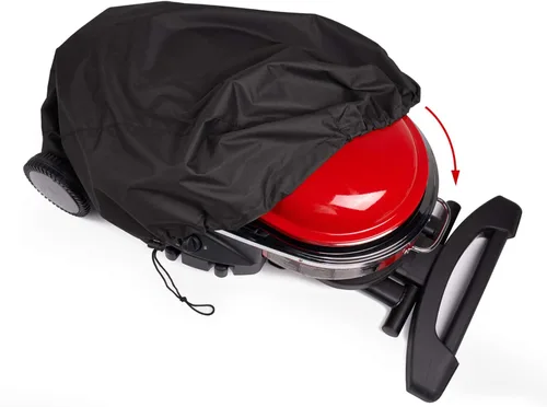 Vista 9 de SHINESTAR - Funda de parrilla para George Foreman, impermeable, 600D, resistente, para interiores y exteriores, cubierta de barbacoa redonda pequeña