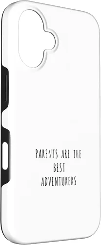 Vista 3 de iPhone 16 Parents are the best adventurers Case