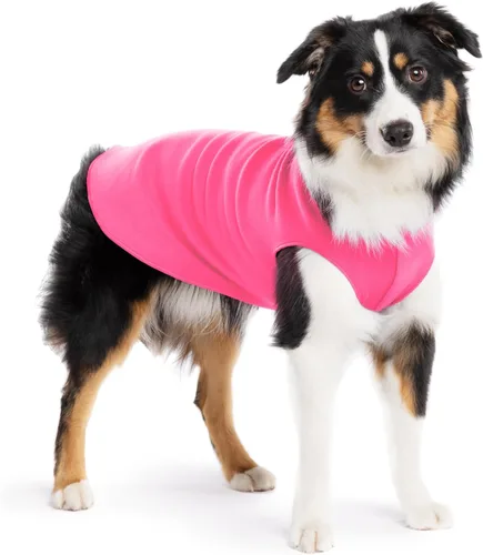 Vista 123 de Abrigo elástico de lana para perro, ropa suave y cálida para perro, suéter elástico para mascotas, lavable en lavadora, ecológico, para todo el año