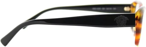 Vista 3 de Versace VE 3228 260 Light Havana - Lentes de plástico tipo ojo de gato (2.047 in), Habana claro
