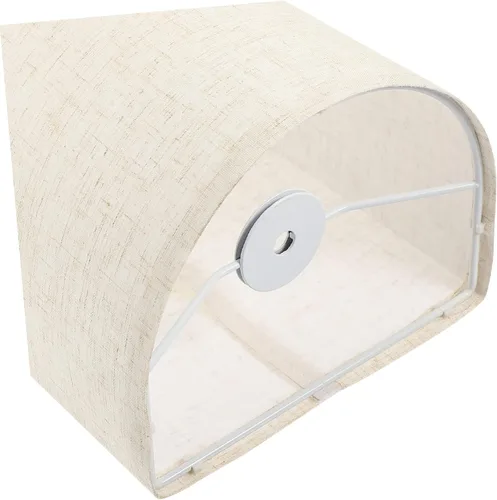 Vista 5 de DOITOOL 1 juego de pantalla desmontable para lámparas de piso y escritorio, moderna cubierta de luz de pared de repuesto para sala de estar