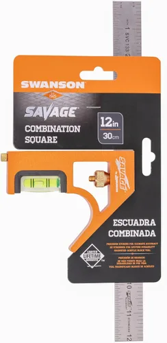 Vista 3 de Swanson SVC133 Savage - Cuadrado combinado (12 pulgadas)