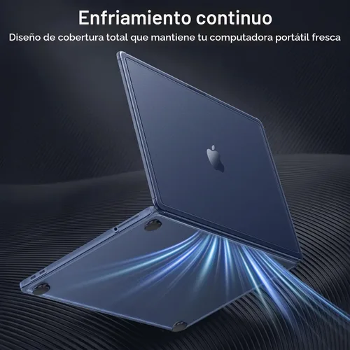 Vista 7 de MOSISO Funda compatible con MacBook Neo de 13 pulgadas 2026 A3404 A18 Pro Carcasa rígida resistente a arañazos y huellas dactilares con esquinas