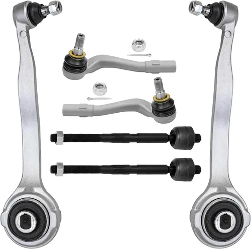 Vista 143 de Detroit Axle - Kit de extremo delantero para Chrysler 300 Dodge Charger 2011-2023 Challenger, 2 Lower Rearward Control Arms 2 Outer Tie Rods 2