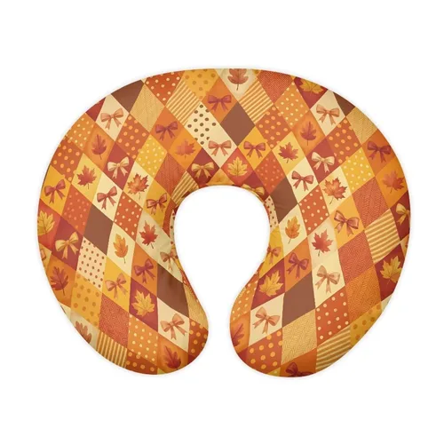 Vista 9 de Nursing Pillow Cover Stretchy Autumn Mushroom Ombre Cover for Breastfeeding Pillows Nursing Pillow Case for Newborn Fits the Original Support Pillow