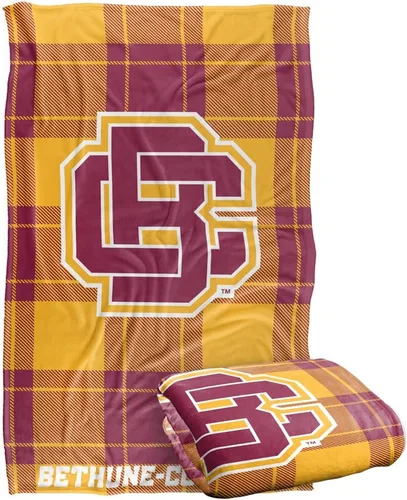 Vista 233 de LOGOVISION St John's University Campus Plaid Spirit Silky Touch Manta súper suave 36 x 58 pulgadas