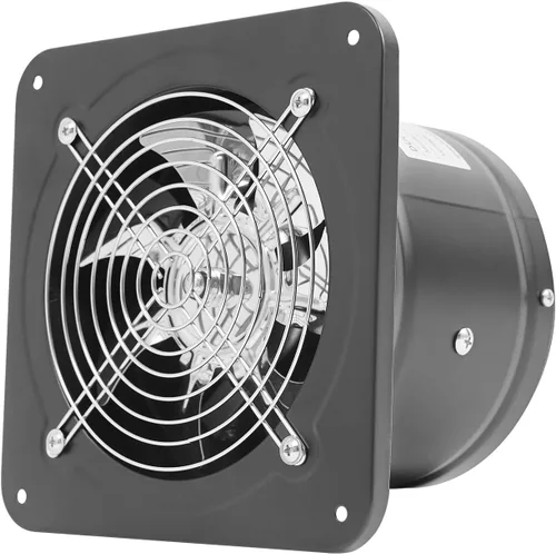 Vista 13 de DNYSYSJ Ventilador industrial de 12 pulgadas, 125 W, 1559 CFM, alto flujo de aire, bajo ruido, 12 pulgadas, extractor de ventilación, ventilador