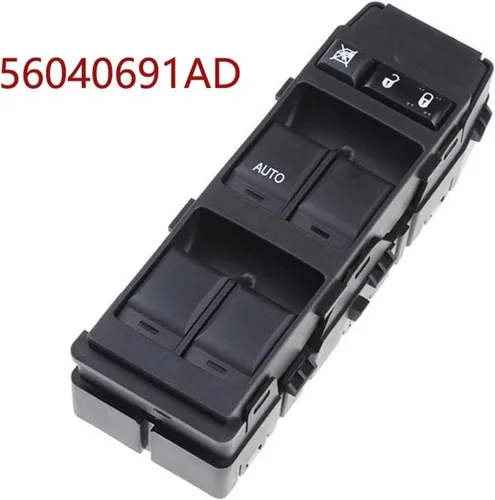 Vista 2 de MOCCAN 56040691AD - Interruptor de ventana de repuesto compatible con calibre D-odge compatible con J-eep compatible con C-ompass Patriot 2007 2008