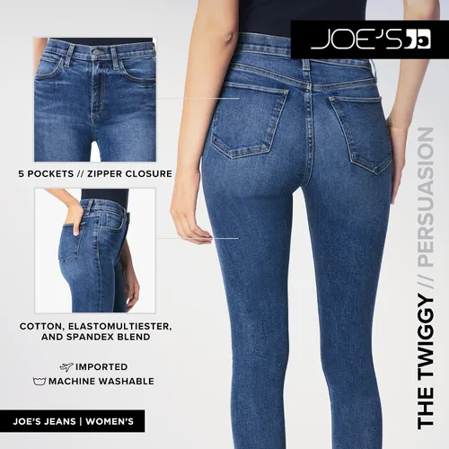 Vista 4 de Joes Jeans Womens Twiggy Extra Long Skinny Jeans