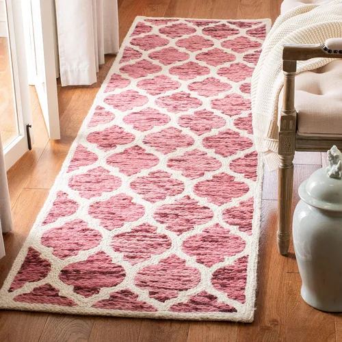 Vista 18 de Alfombra premium de lana hecho a mano, color marrón claro y marfil de la colección Safavieh Himalaya HIM121A, Lana