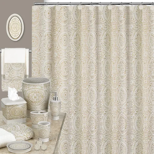 Vista 3 de Popular Bath Jabonera, Colección Vescade, Beige
