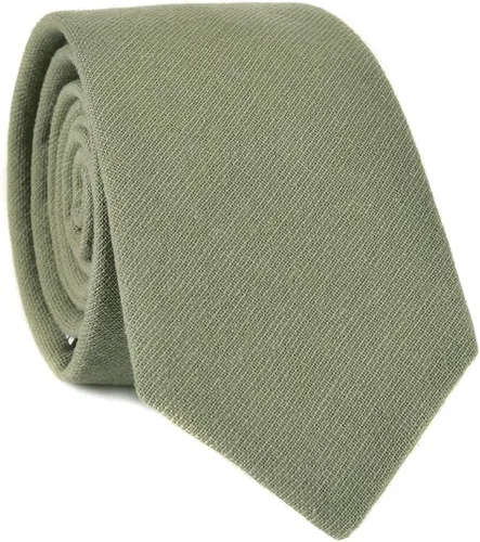 Vista 30 de JESLANG Corbata de algodón y lino de 2.56 pulgadas para hombre, perfecta para ocasiones formales e informales