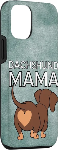 Vista 3 de Funda para iPhone 15 Dachshund Butt Heart Weiner Dog Case Mom Gift Girl Case