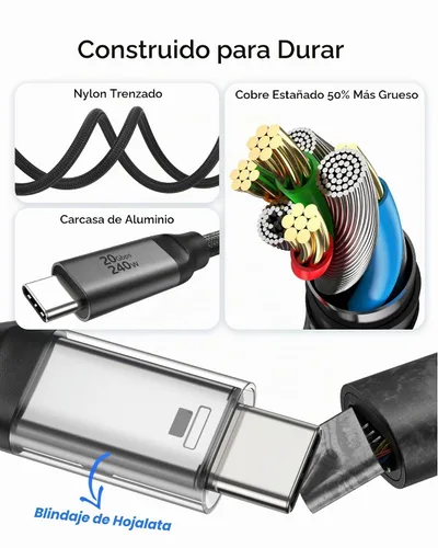 Vista 6 de Silkland Cable de datos USB C de 20 Gbps en ángulo recto, corto de 1 pie y 90 grados USB C 3.2 Gen 2x2, cable de transferencia de datos de alta
