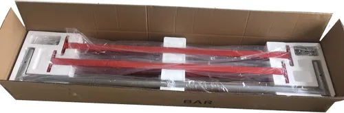 Vista 4 de X-Factor - Barra de gimnasia ajustable horizontal para niños de 4.9 ft, color morado