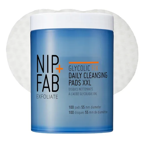 Vista 11 de Almohadillas de limpieza diaria correctoras con ácido glicólico Nip + Fab, 4.0 onzas
