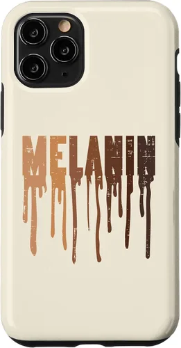 Vista 10 de Funda de regalo para iPhone 14 Goteando Melanina Black African Pride Black Lives Matter