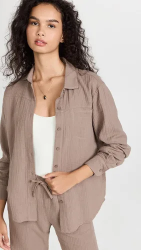 Vista 2 de Splendid Camisa con botones de gasa Addie para mujer