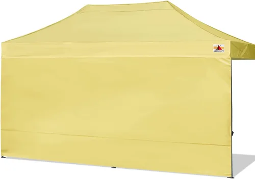 Vista 27 de ABCCANOPY - Toldo desplegable para el sol 10'x 10', pared lateral de 10' (1 panel), más de 15 colores, con cintas para sujetar de la estructura