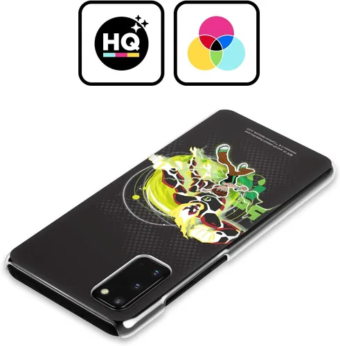 Vista 2 de Head Case Designs Funda rígida con licencia oficial de Ben 10: Omniverse Heatblast Graphics compatible con Samsung Galaxy S21 5G