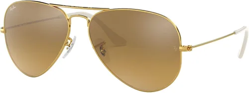 Vista 2 de Ray-Ban Rb3025 Classic - Lentes de sol con espejo, diseño de aviador para mujer