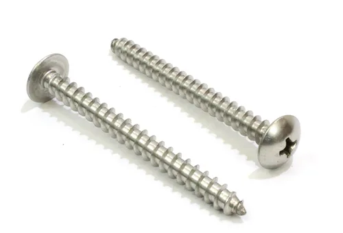 Vista 9 de Bolt Dropper #4 X 1/2 pulgada Tornillo Phillips de cabeza en t de acero inoxidable para madera (100 piezas) Tornillos de acero inoxidable 18-8