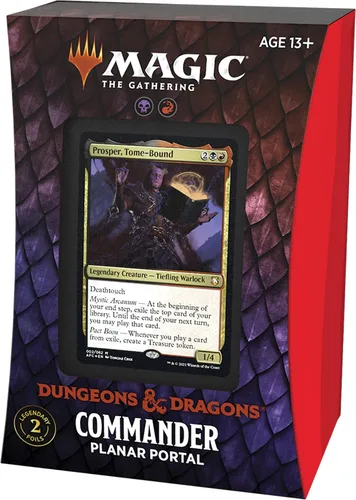 Vista 7 de Magic: The Gathering - Aventuras en los Reinos Olvidados, Mazo Commander - Portal Planar (Rojo-Negro)