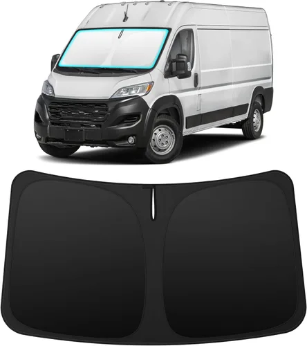Vista 198 de INSAUTO Accesorios para parasol de parabrisas de ajuste personalizado para Acura RDX 2019-2026, parasol plegable para ventana delantera, reflector